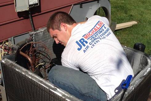 JR Michalski Services is done by the technician
